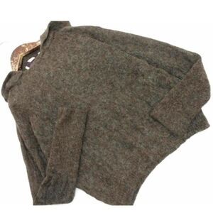 Stella McCartney Oversized Mohair Blend Sweater with Hood - Made in Italy, Size